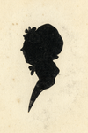 203017 Silhouet van Johanna Jacoba Catharina Maria van der Cruysse van Hoey, echtegenote van Adolph Johan van Hoey ...